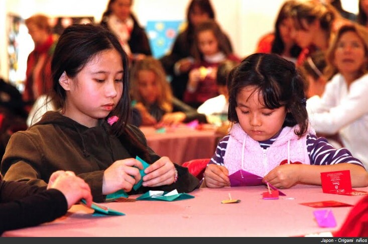 Origami Matsuri en el Jardín Japonés
