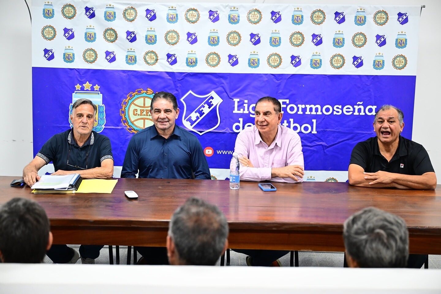 Jofre1.jpg Jofré, reelecto presidente en la Liga Formoseña de Fútbol