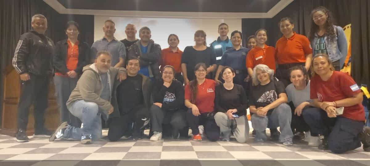 Se realizó una Jornada de Emergencia Prehospitalaria en Camarones