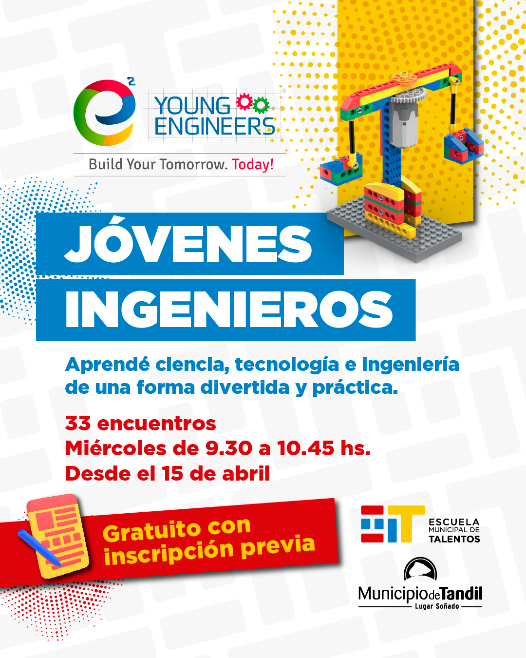 El Municipio de Tandil abrió la inscripción al programa “Jóvenes ingenieros” en la Escuela Municipal de Talentos