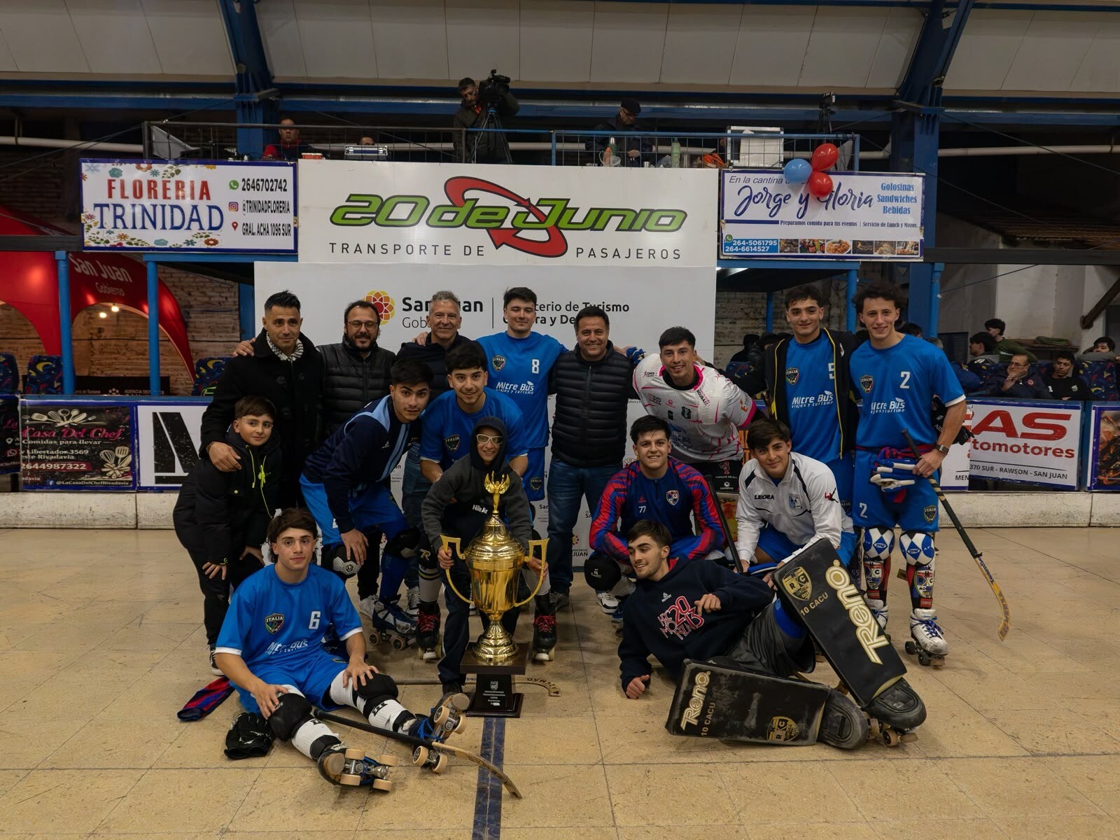 Juego de las Estrellas.jpeg San Juan vivió una fiesta del hockey sobre patines con jugadores históricos y figuras que brillan en Europa