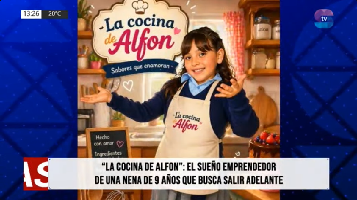 “La Cocina de Alfon”: la pequeña emprendedora detrás de un gran ejemplo “La Cocina de Alfon”: la pequeña emprendedora detrás de un gran ejemplo