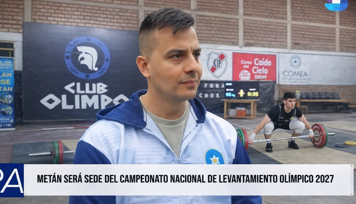 LEVANTAMIENTO OLIMPICO.png La elite de las pesas ya tiene destino: el Nacional 2027 llega a Metán