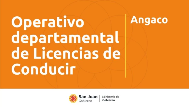 ANGACO: operativo para la obtención de licencias de conducir