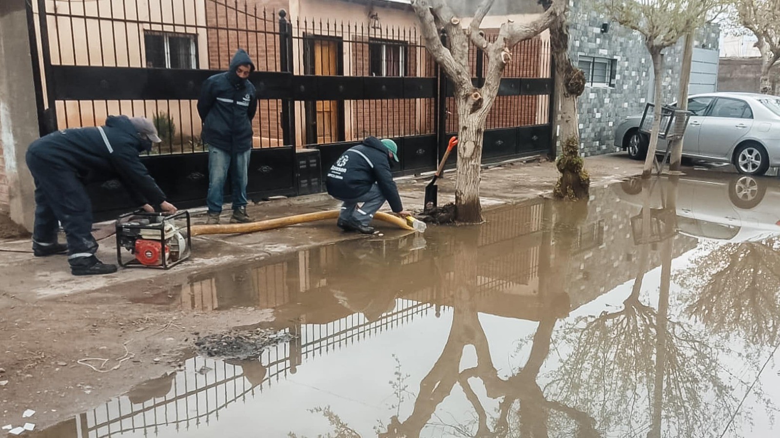 LLUVIA EN SAN JUAN: relevamiento y asistencia a personas afectadas
