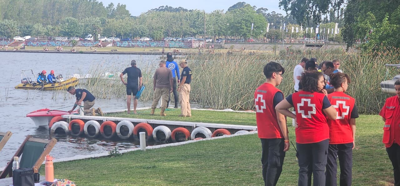 Fue hallado sin vida el joven buscado en el Lago del Fuerte