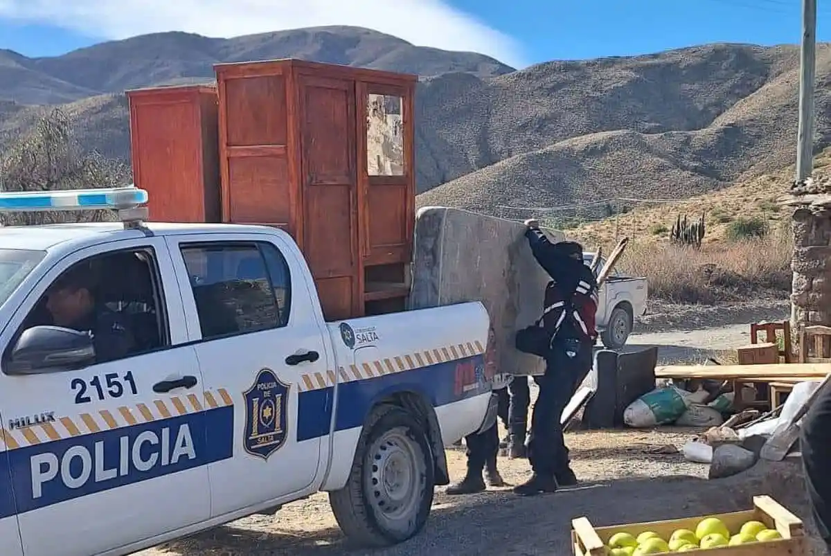 La comunidad de Las Pailas denunció que el desalojo en Cachi fue violento y vulneró derechos constitucionales