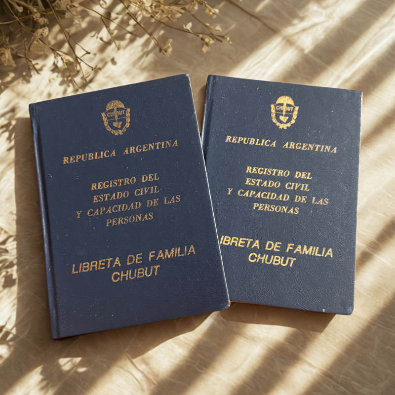 Libreta11.png Chubut elimina requisitos para casarse y agiliza los trámites en el Registro Civil