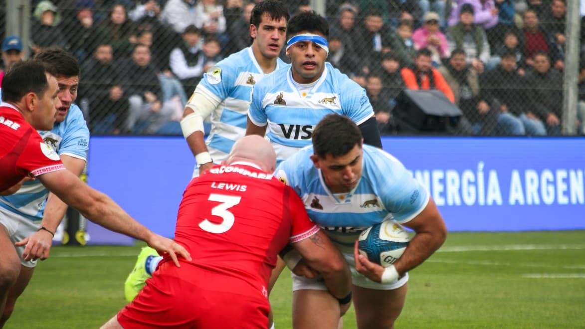 Los Pumas vencieron 35-21 a Gales con el apoyo de miles de sanjuaninos en el Bicentenario