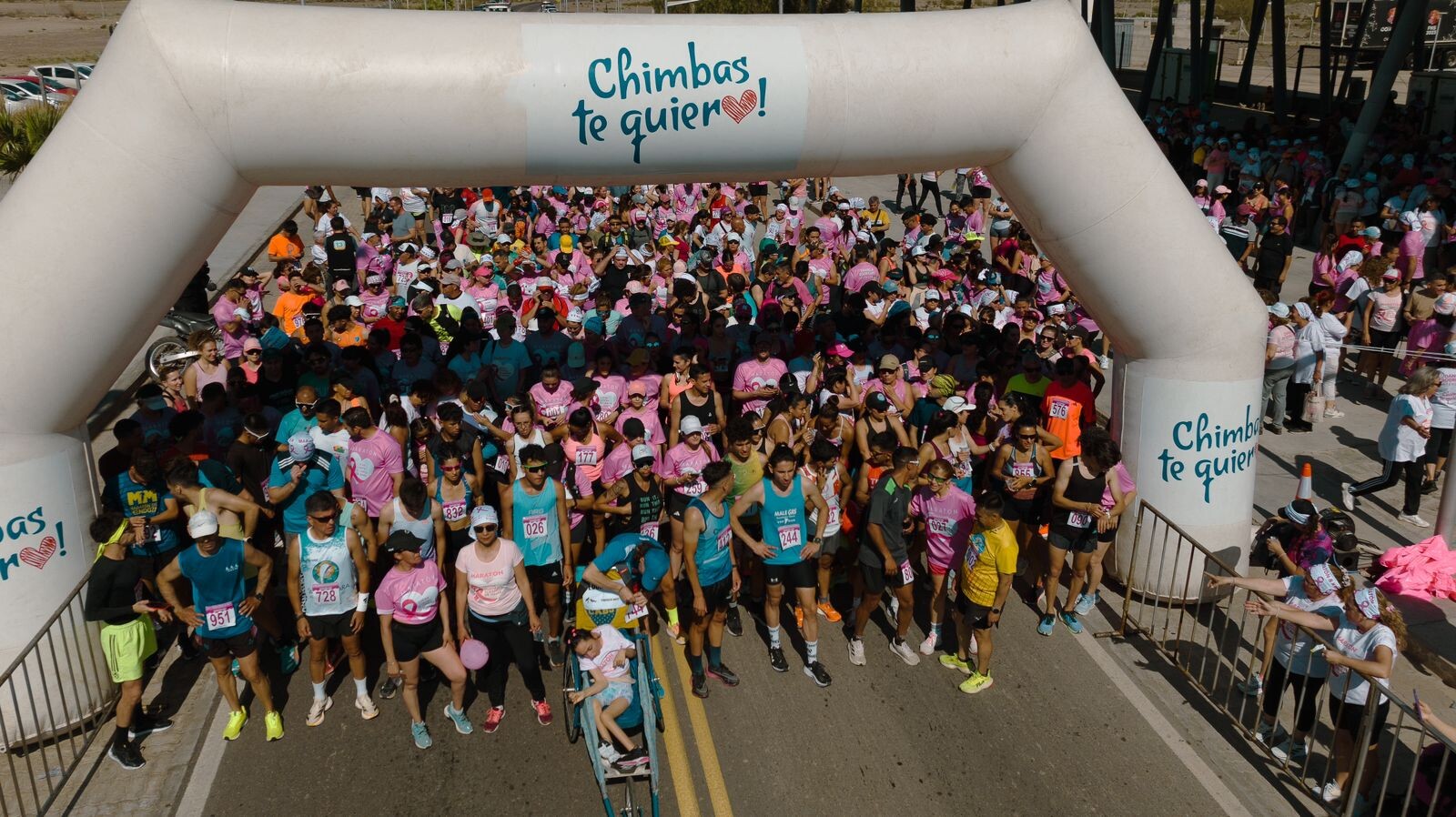 «Éxito en el Maratón organizado por la Municipalidad de Chimbas, en conmemoración al Día Internacional de Lucha Contra el Cáncer de Mama»