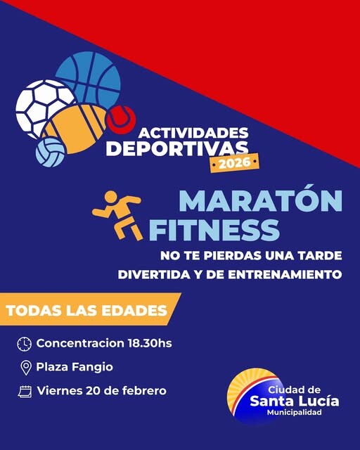 MARATÓN FITNESS EN SANTA LUCÍA