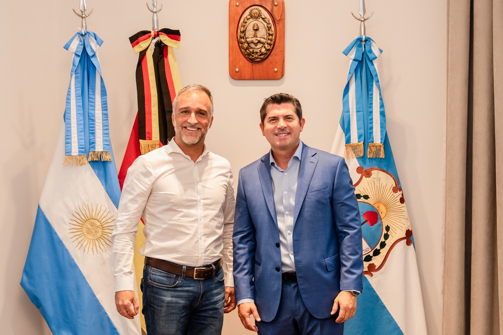 Alianzas buscando socios estratégicos: Orrego recibió al Cónsul de Alemania en Mendoza