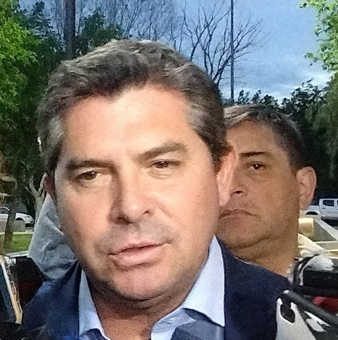 Orrego volvió al departamento donde creció: acompañó a su hermano Juan José y habló de negocios, exportaciones y reforma política