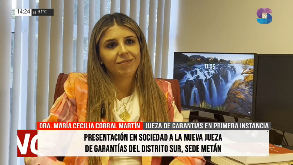 MARIA CECILIA CORRAL MARTIN.png Corral Martín: “Somos la puerta de ingreso y control del proceso penal”