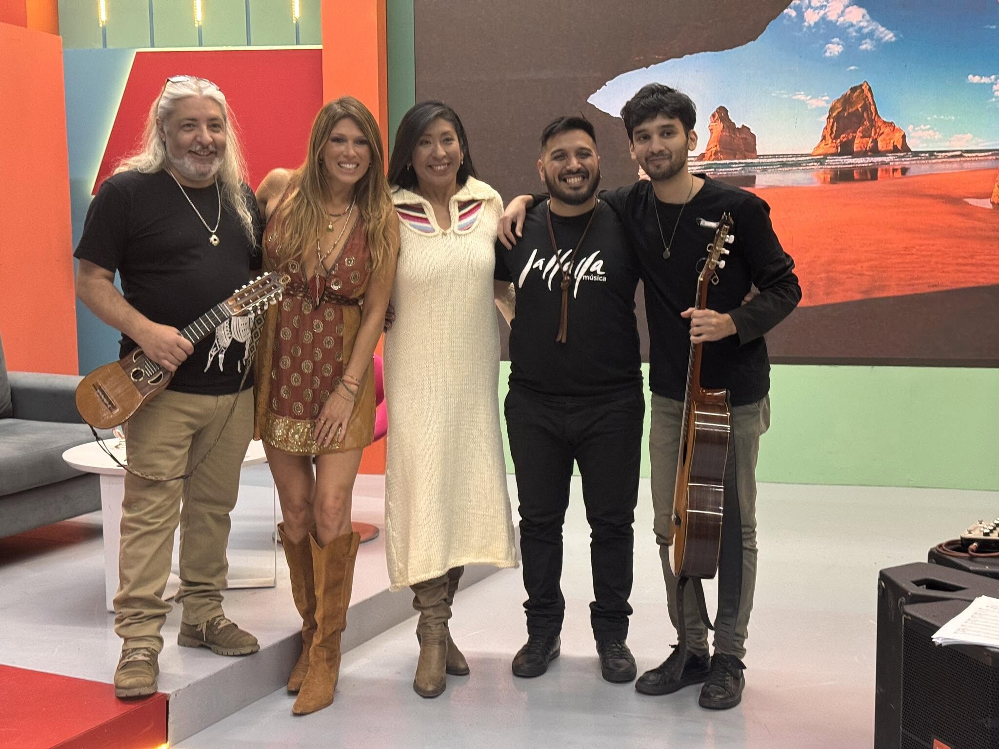MICAELA CHAUQUE EN «SE SIENTE ARGENTINA» POR TV PÚBLICA Y Bolivia al aire TV