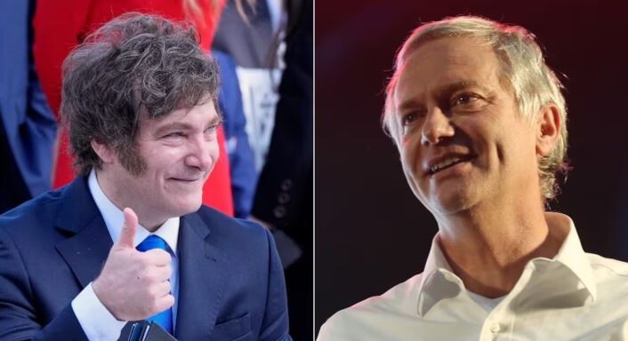 El Presidente de Argentina, Milei recibe mañana al Presidente electo de Chile, Kast