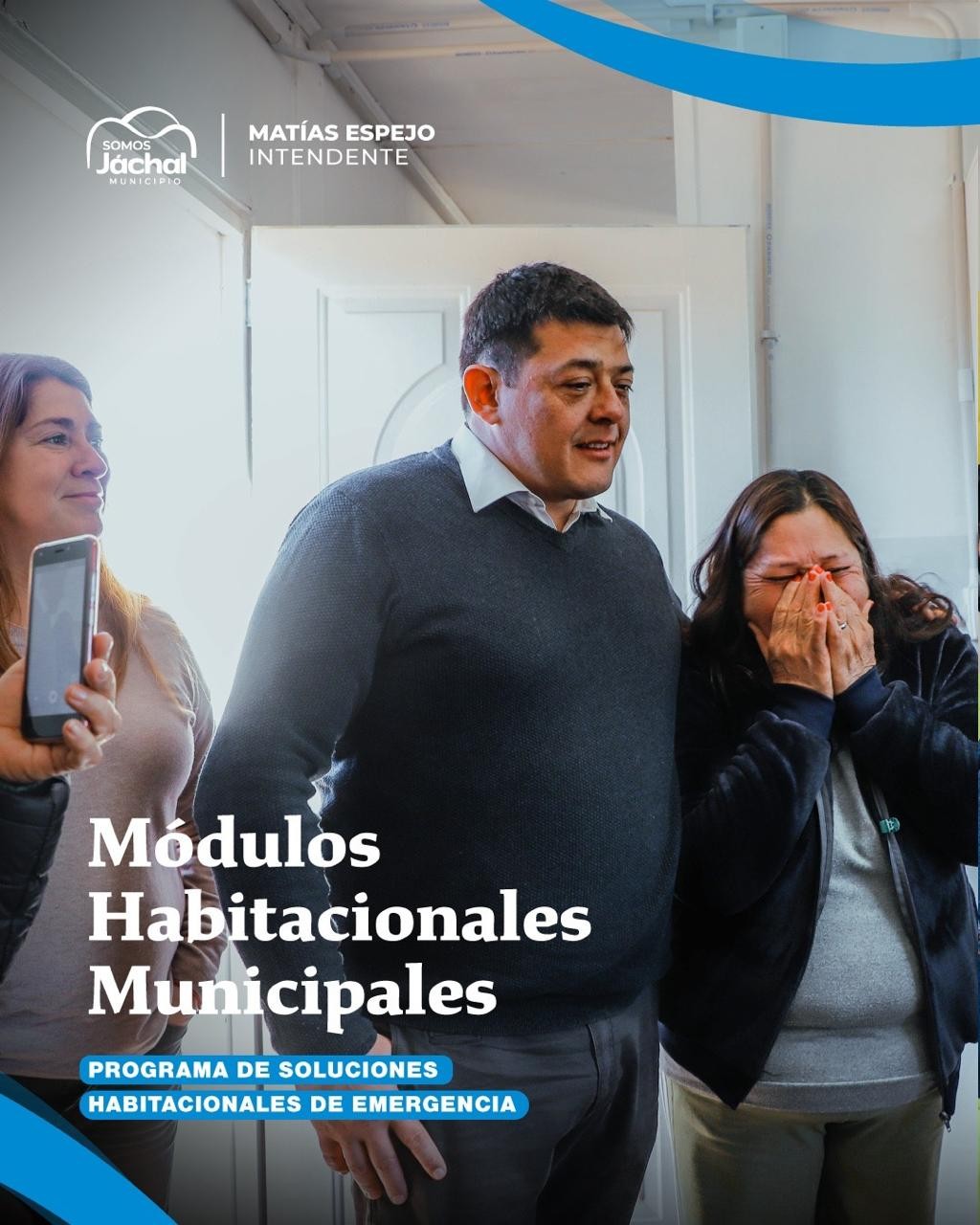 JÁCHAL: Familias felices con la entrega de nuevos Módulos Habitacionales