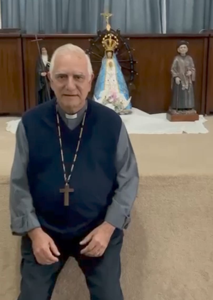 Monseñor Jorge Lozano, da la bienvenida al «PAPA LEÓN XIV»
