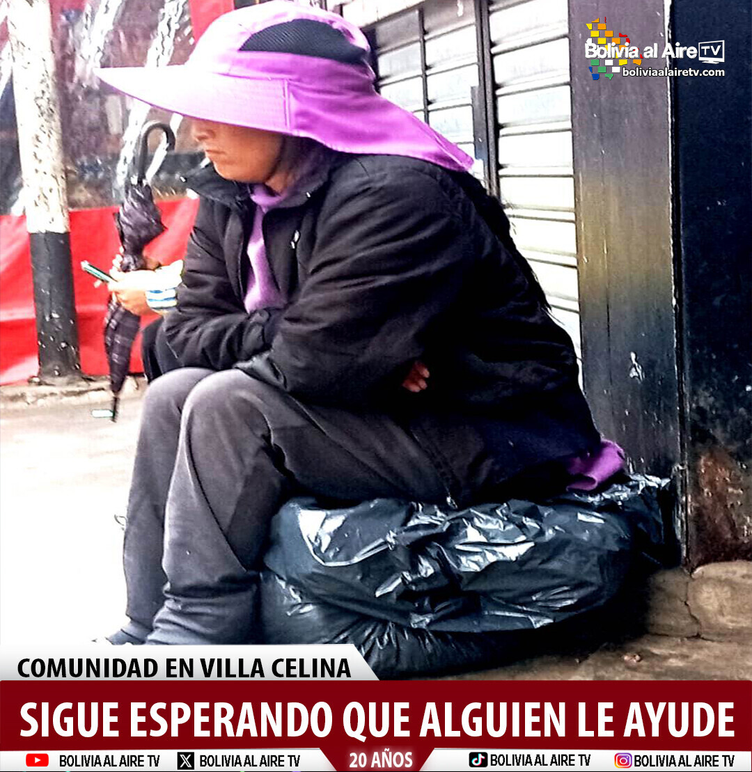 MUJER BOLIVIANA EN VILLA CELINA .jpg LA MUJER BOLIVIANA QUE PASA LAS NOCHES EN LAS CALLES DE VILLA CELINA