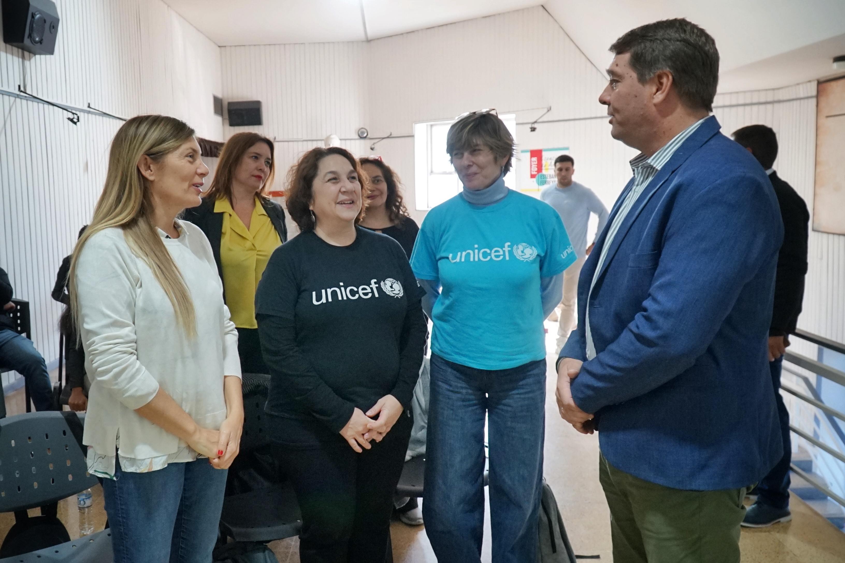 Rawson presento su unidad ejecutora del programa MUNA ante representantes UNICEF