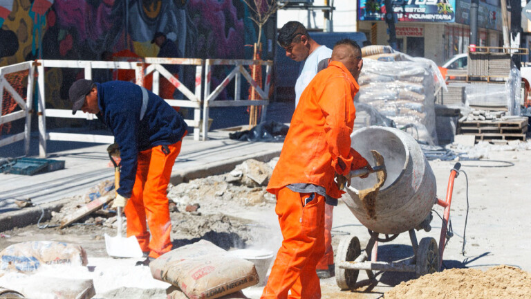 Berazategui: Más obras en el espacio público de Avenida Calchaquí