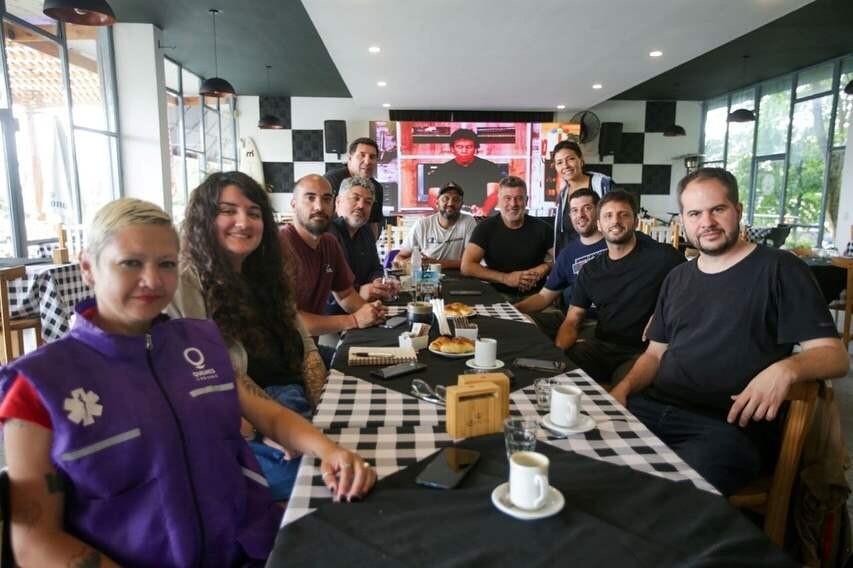 Quilmes Gestión: Mayra Mendoza se reunió con los organizadores del Kayakfishing