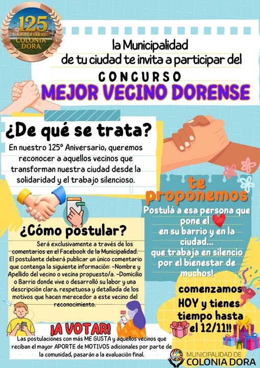 Mejor Vecino.jpg Los dorenses, eligen al mejor vecino