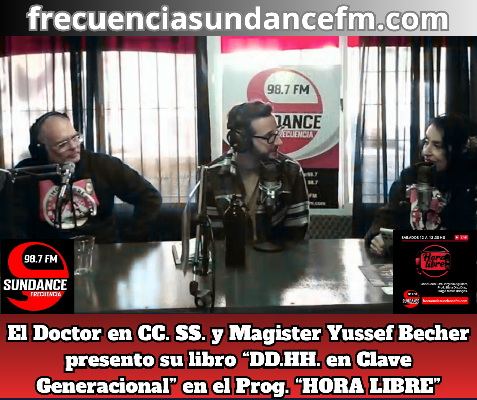 El docente investigador Dr. Yussef Becher. publico el libro “Derechos Humanos en clave generacional”, compilado por la FCEJS
