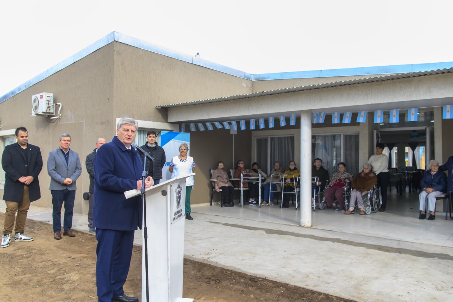 Inauguraron la ampliación de la residencia para personas mayores en Villa Mirasol