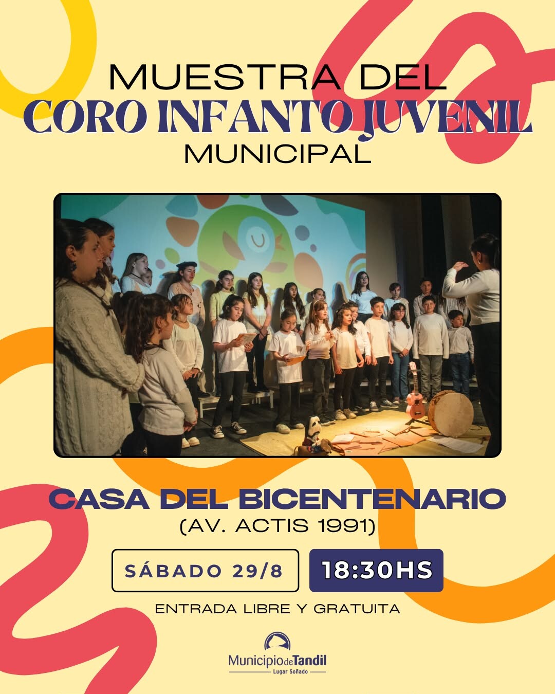 MUESTRA DEL CORO INFANTO JUVENIL MUNICIPAL