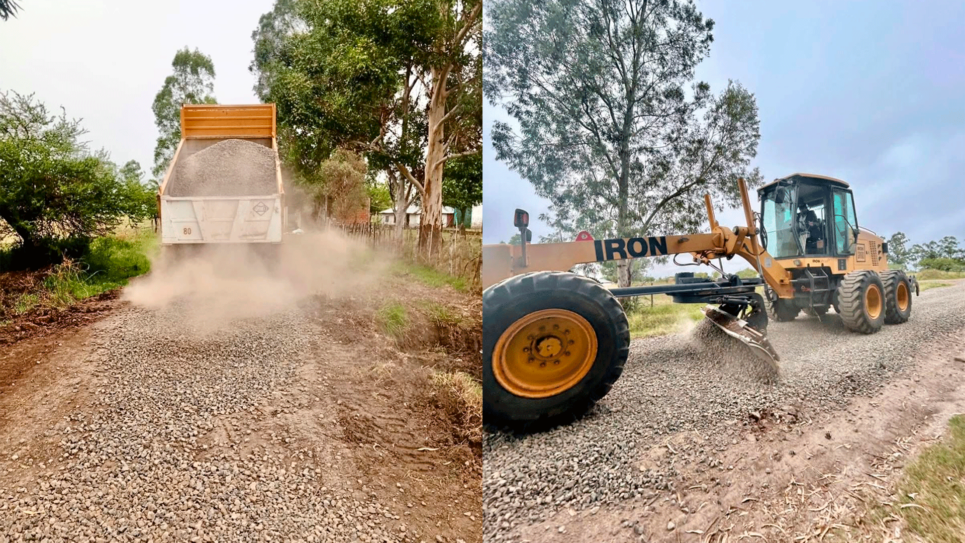 San jaime de la frontera: informaron obras, capacitaciones y aportes a una escuela
