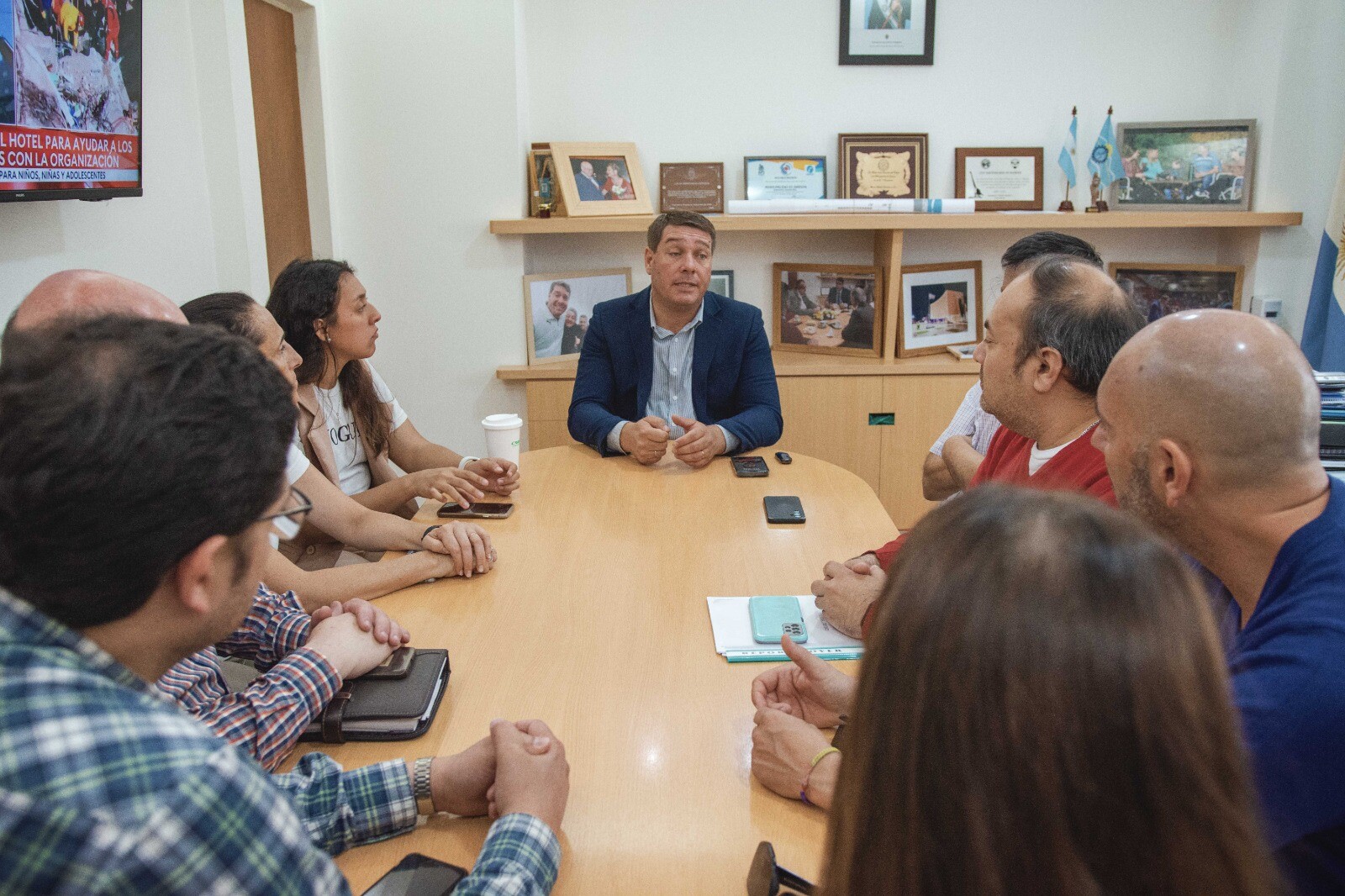 Municipio y Provincia articulan acciones para reactivar el Centro de Encuentro de Rawson