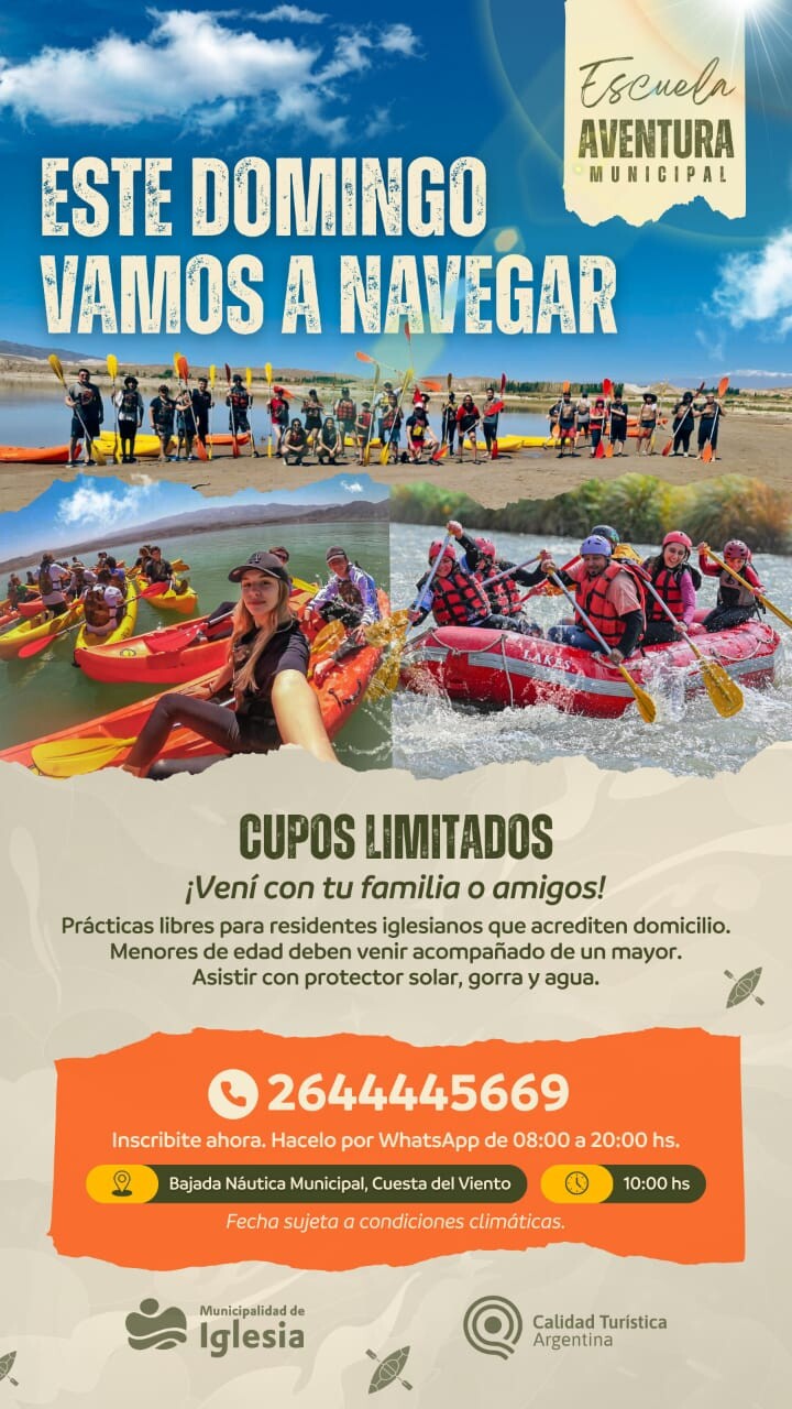 IGLESIA: nos juntamos para una salida de kayak