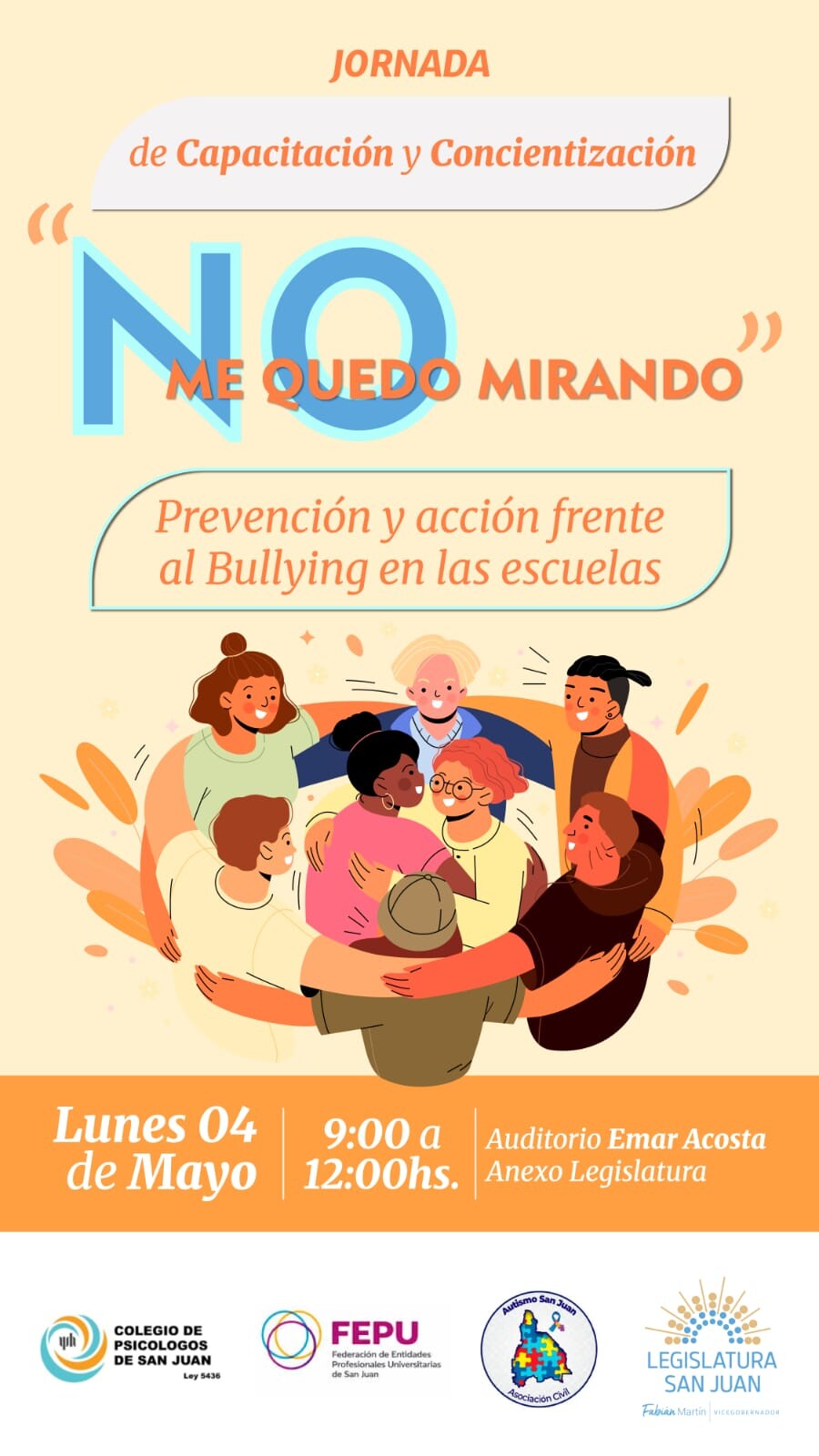ANEXO LEGISLATURA: jornada de capacitación y concientización sobre bullying en las escuelas