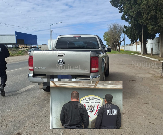 Notinet (12).png Secuestraron una camioneta en el acceso a la autopista de Capitán Bermúdez