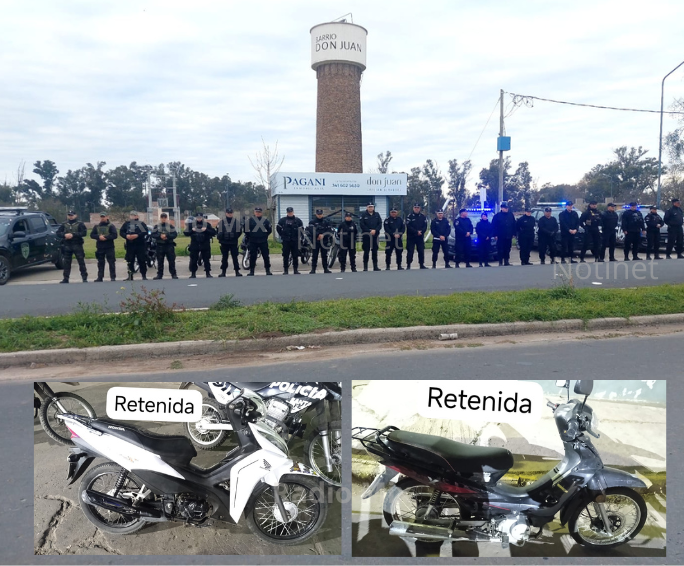 Notinet (13).png Capitán Bermúdez : demorados y vehículos secuestrados