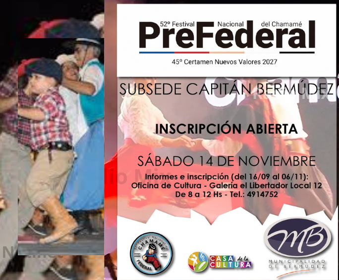 ¡El chamamé se apodera de Bermúdez! Se viene el Pre Federal 2027