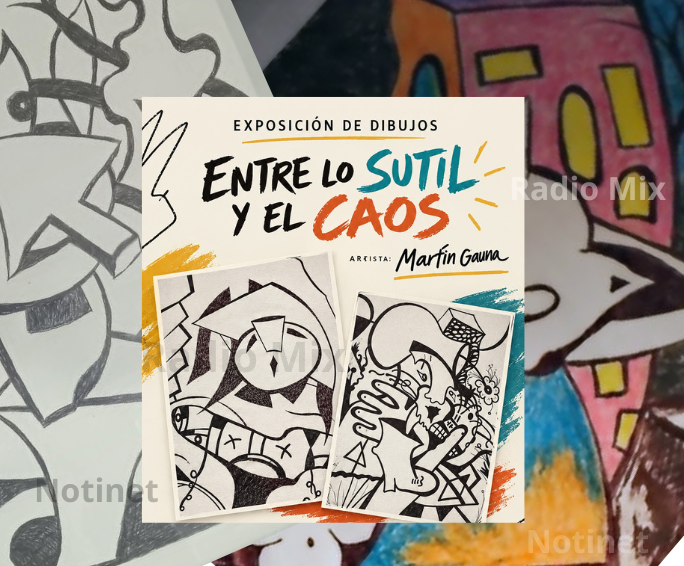 Notinet (38).png Martín Gauna presenta su muestra de dibujos en San Lorenzo