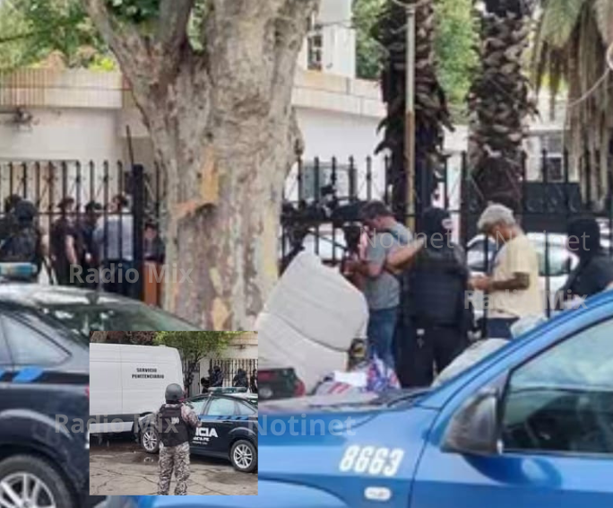 Notinet (3).png Trasladaron a todas las presas alojadas en la Comisaría de Granadero Baigorria