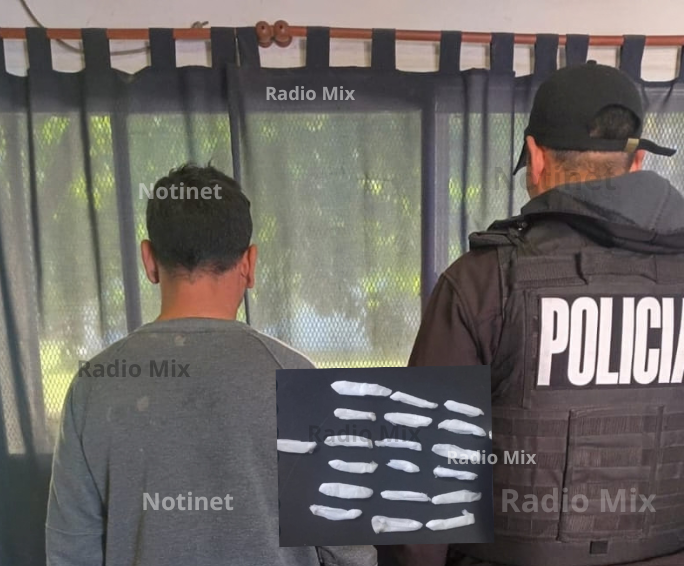 Notinet (49).png Puerto General San Martín: un detenido con 19 envoltorios de cocaína