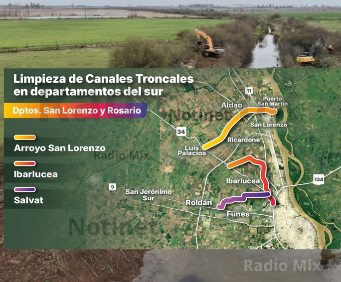 Prevención de “El Niño”: Provincia intensifica la limpieza de los canales