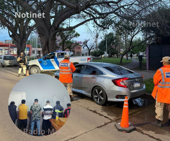 San Lorenzo: Más de 130 identificados y autos secuestrados