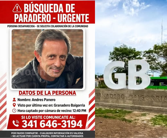 Buscan a un hombre de 55 años que desapareció en Granadero Baigorria