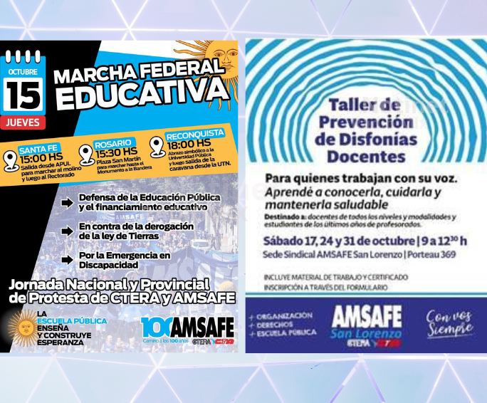 Notinet (78).png AMSAFE San Lorenzo impulsa nuevos espacios de formación y cuidado de la salud para la comunidad docente