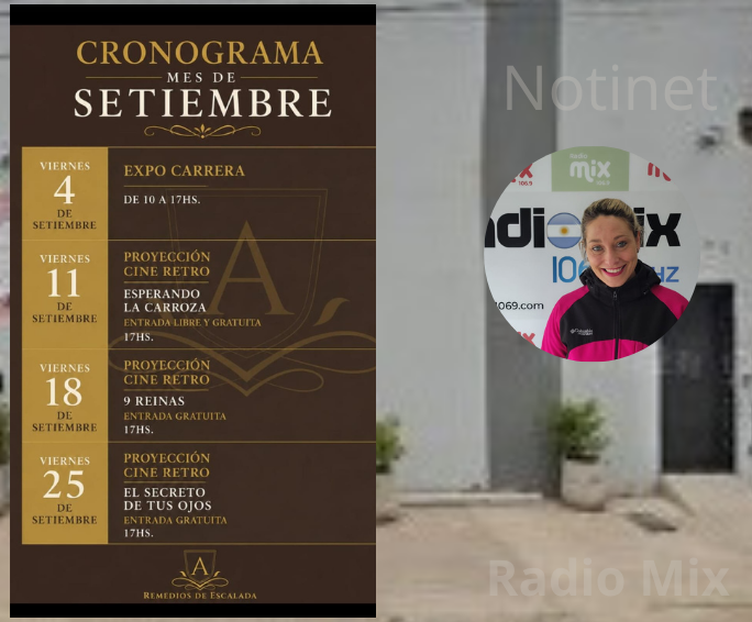 Cine gratuito y agenda cargada en el Auditorio Escalada