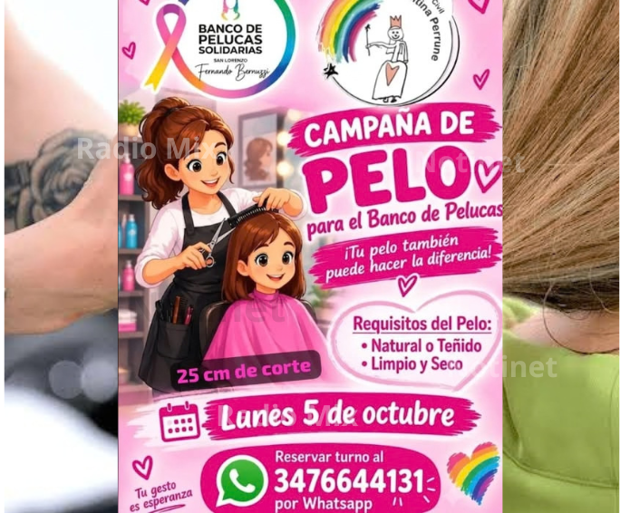 La Asociación Civil Valentina Perrune impulsa un octubre solidario en San Lorenzo