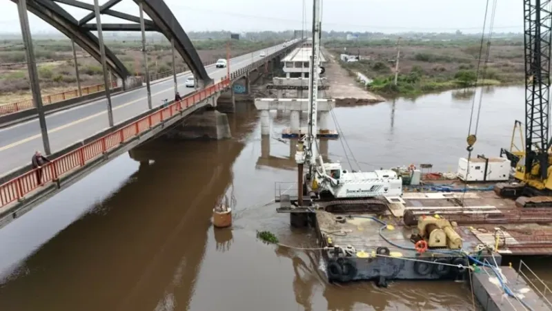 Puente Carretero: ya rigen los desvíos y cortes en Avenida 7 de Marzo