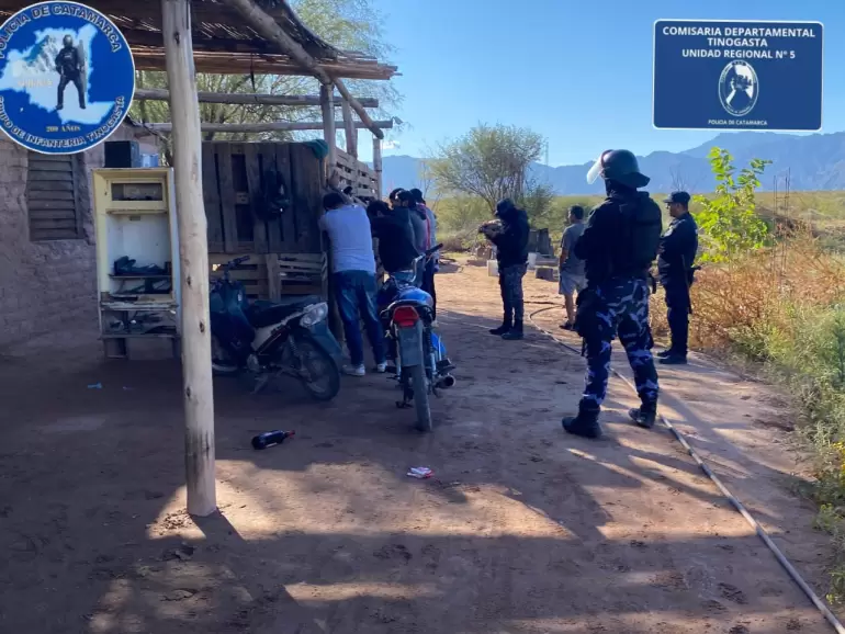 OPERATIVO EN CIUDAD DE TINOGASTA