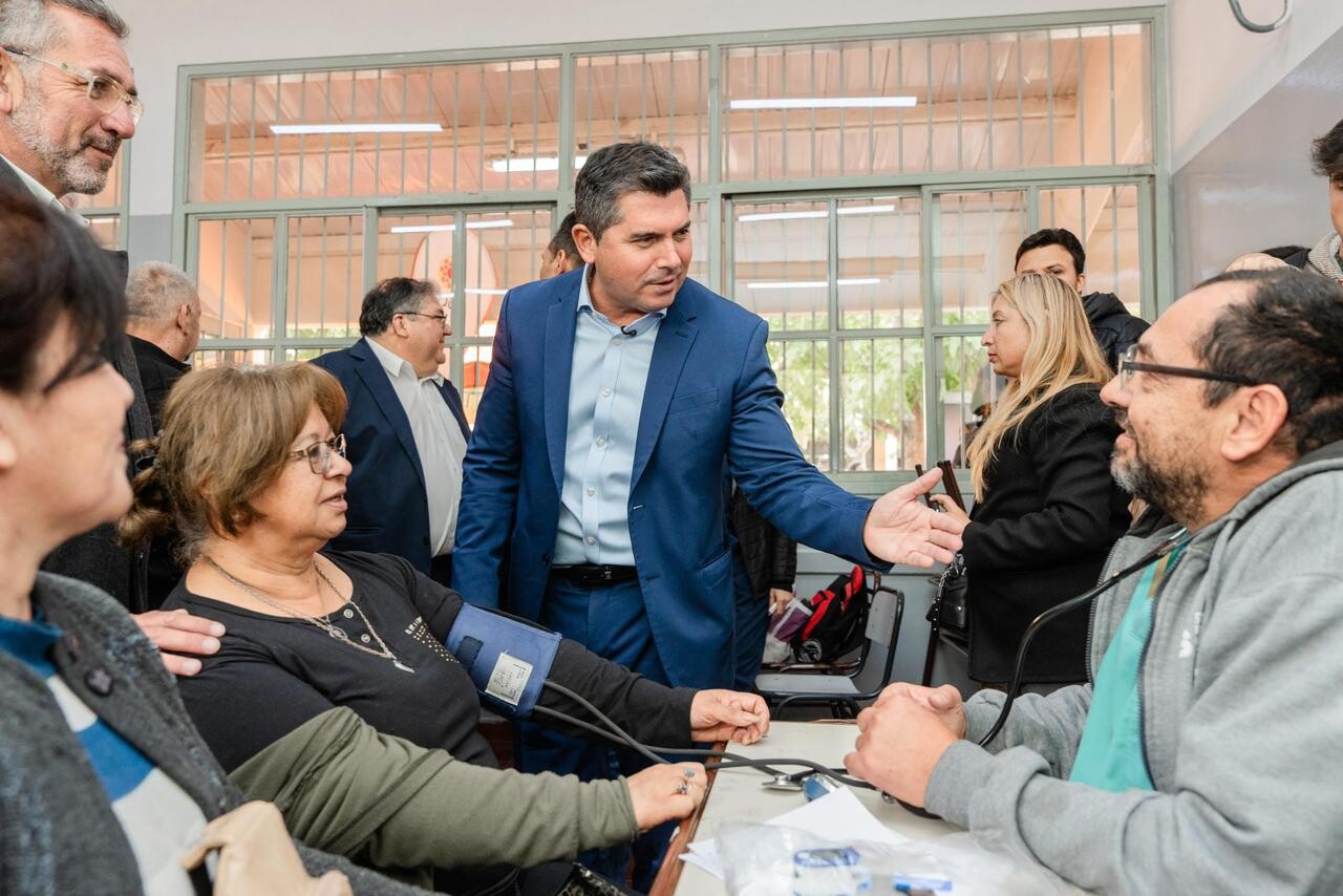 Orrego recorrió el operativo “San Juan Cerca” en Ullum