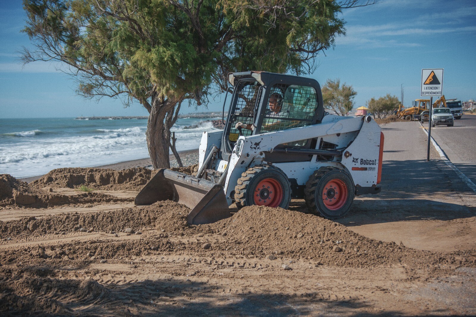 Obras Públicas Municipal realiza obras de remediación en zona sur de Playa Unión